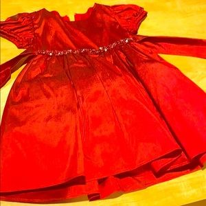 Children’s red dress